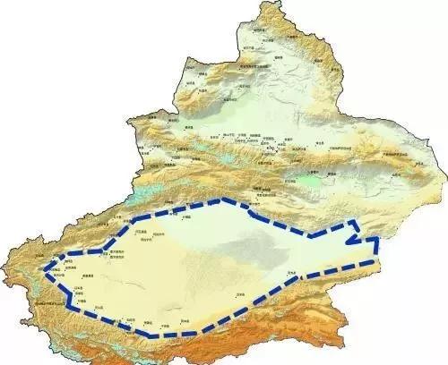 新疆广袤的沙漠地下真的有暗河吗,新疆的沙漠有一个大洞