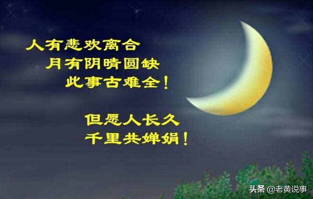 苏东坡但愿人长久千里共婵娟图片,苏轼的千里共婵娟表达对谁的思念