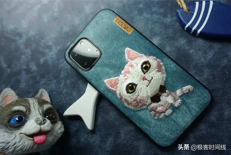 呆萌可爱小动物联谊晚会，创意刺绣苹果手机壳来袭