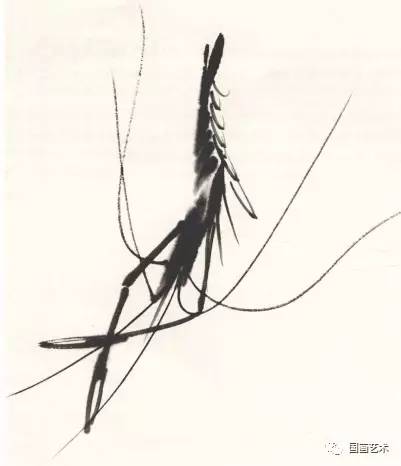 国画用胶矾水画虾技法,娄师白画虾技法视频