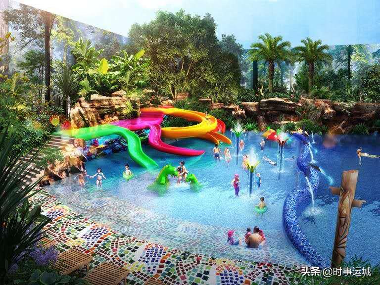 夏天游泳水世界,夏日水世界酷玩嗨不停