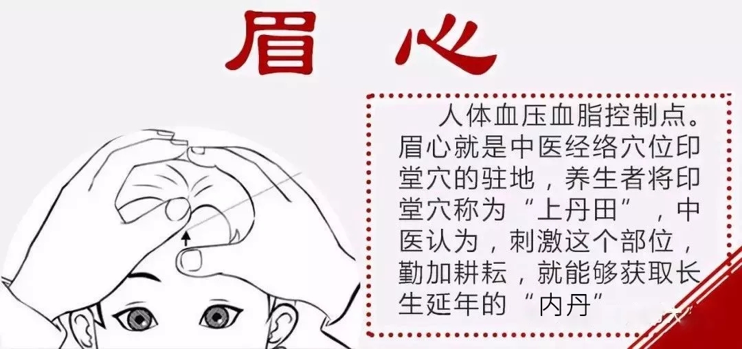 打通眉心的十大方法,健康知识打通眉心让你百病不侵