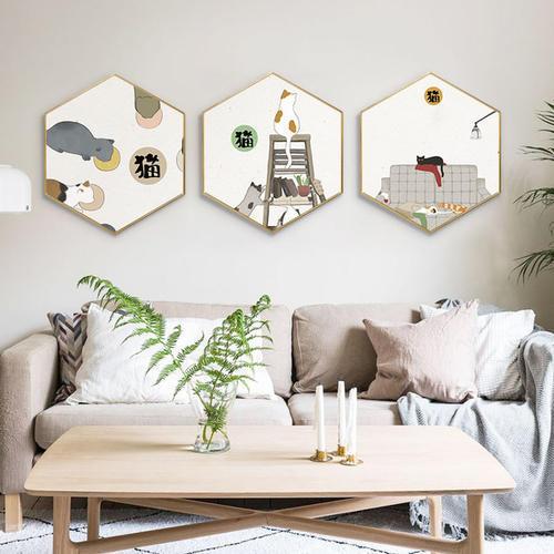 客厅背景墙装饰画简单大气,客厅最流行背景墙装饰画