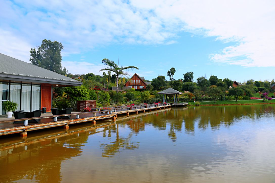 弥勒太平湖森林木屋酒店团购直播,弥勒太平湖森林木屋酒店有温泉