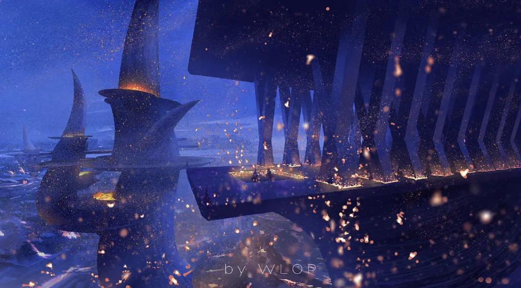 原画师wlop,wlop画师最新作品