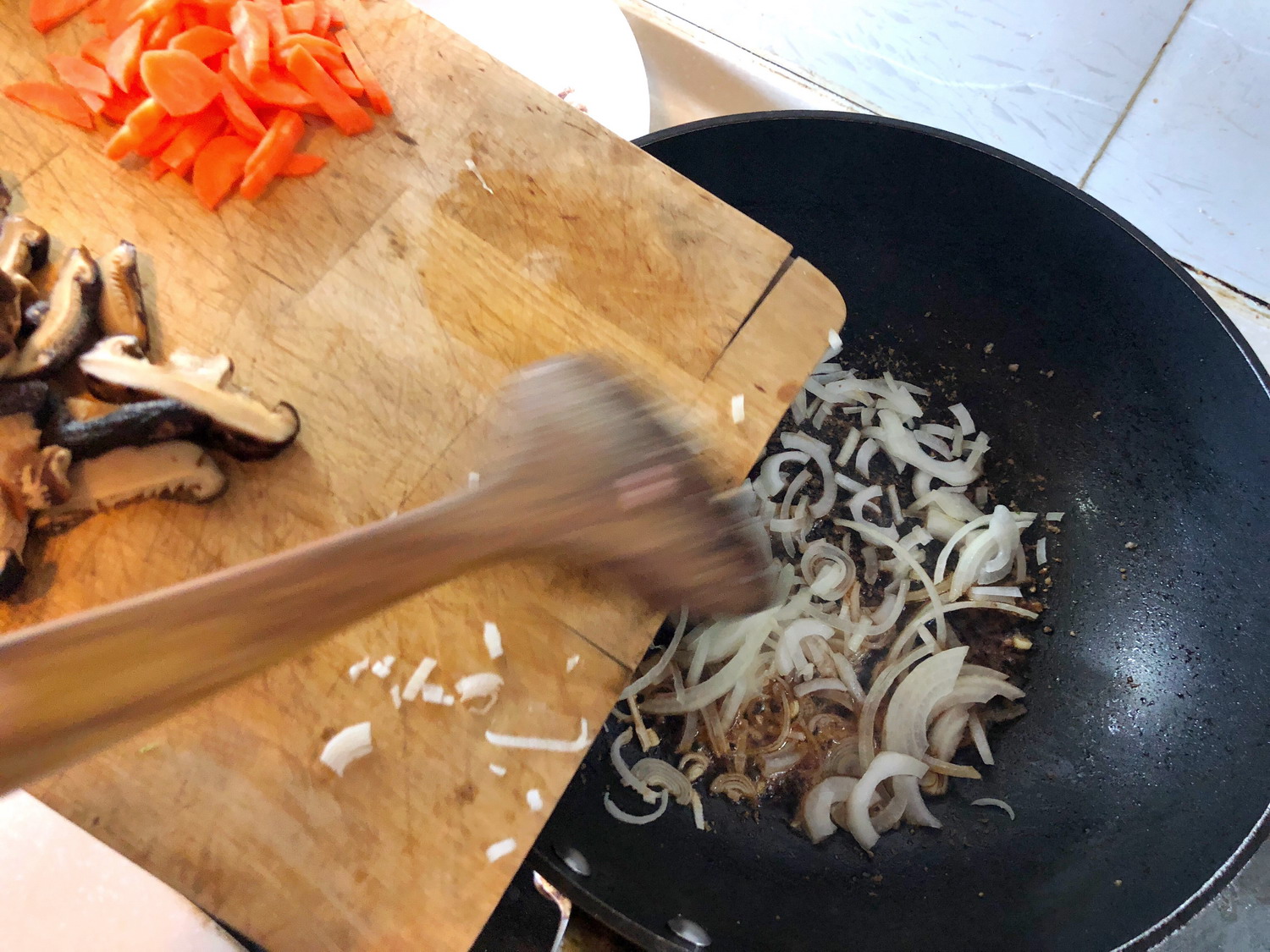 台湾炒米粉,台湾街头美食炒米粉