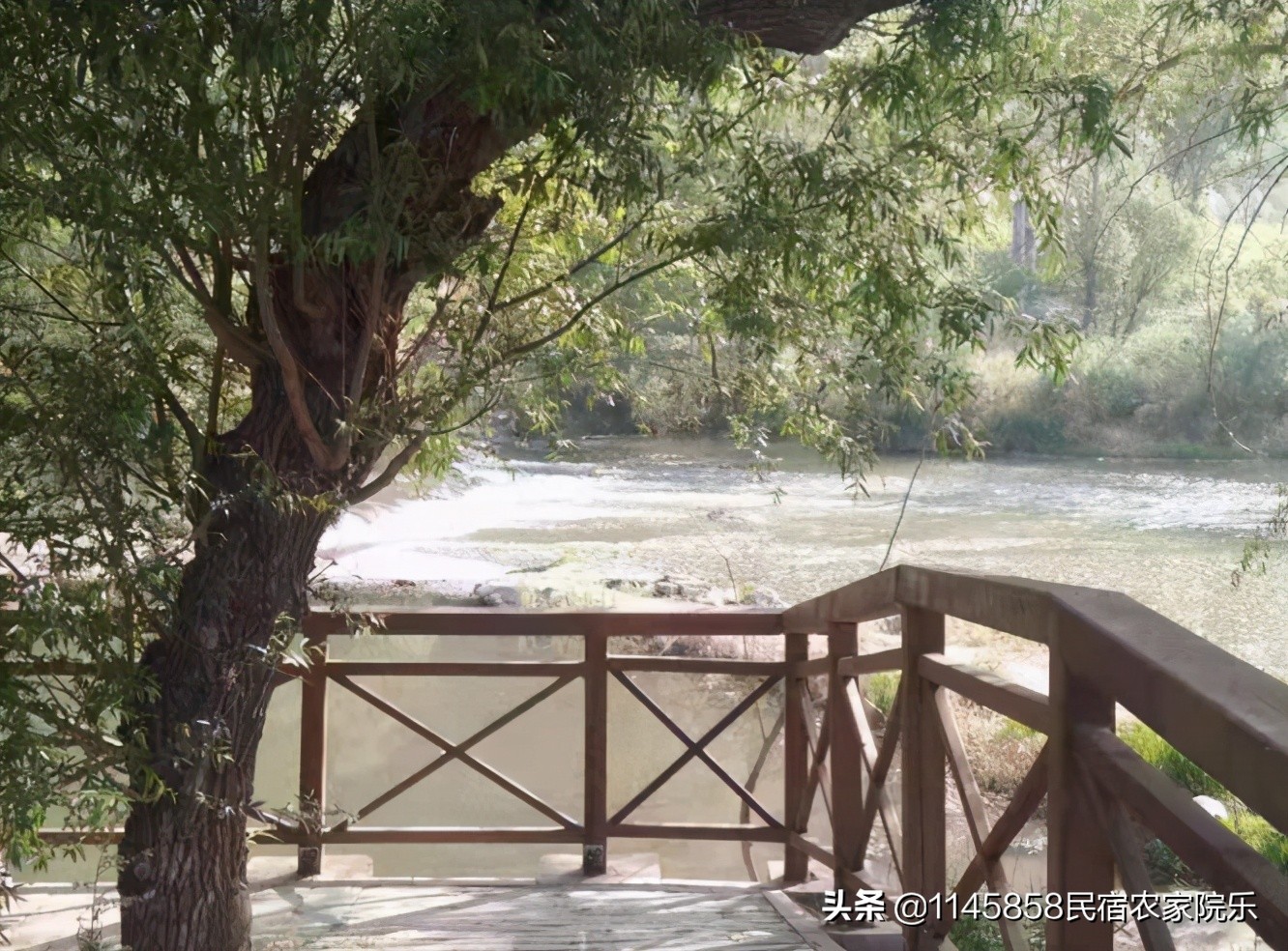 密云吉祥小寨,捧河湾风景区农家院