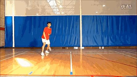 羽毛球步伐基础训练教案,八一队羽毛球教练陈伟华步伐练习