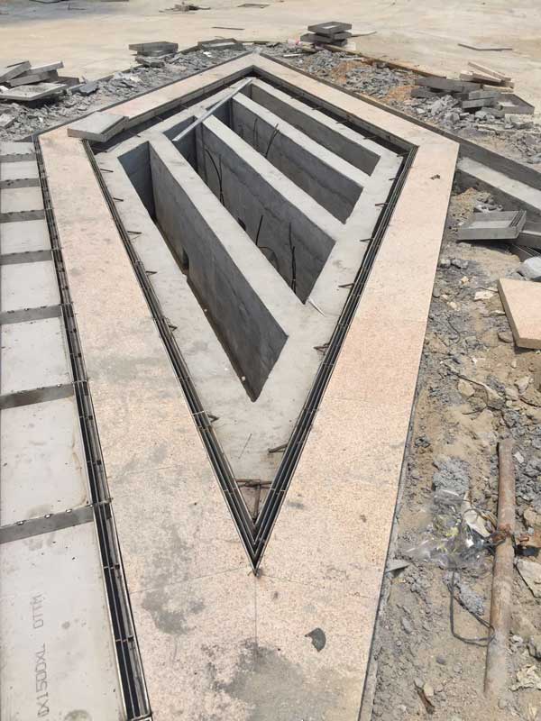 不锈钢排水沟排水槽制作图纸,不锈钢线性圆弧排水沟制作