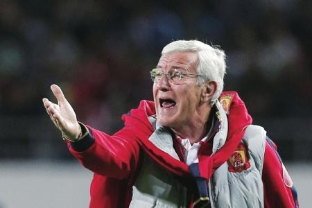 中国足球里皮离职视频,男足失利里皮辞职