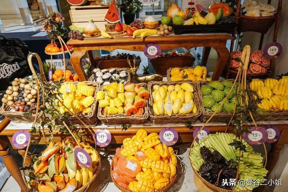 泰国曼谷水上商场,泰国室内水上集市