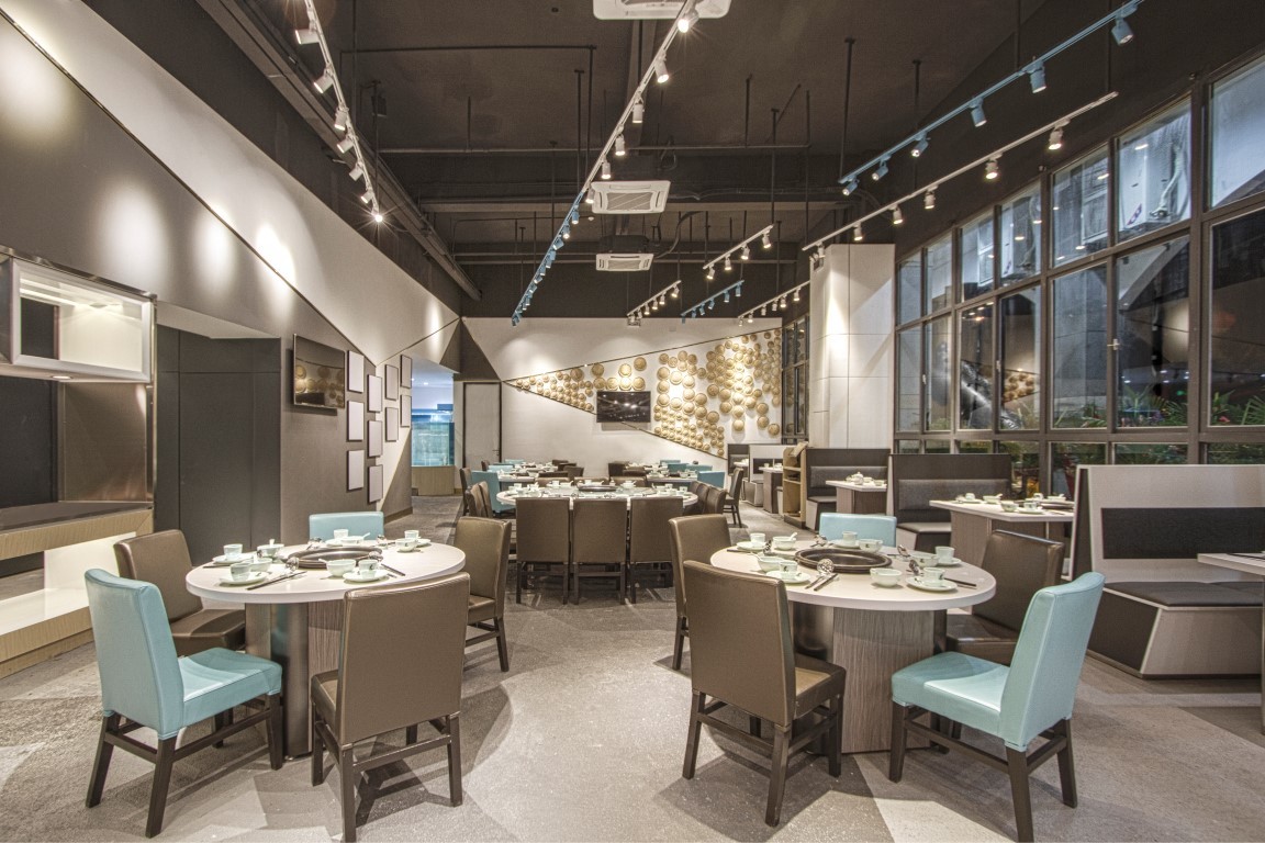 福建泉州磁灶餐厅,迎客春蒸汽海鲜石锅