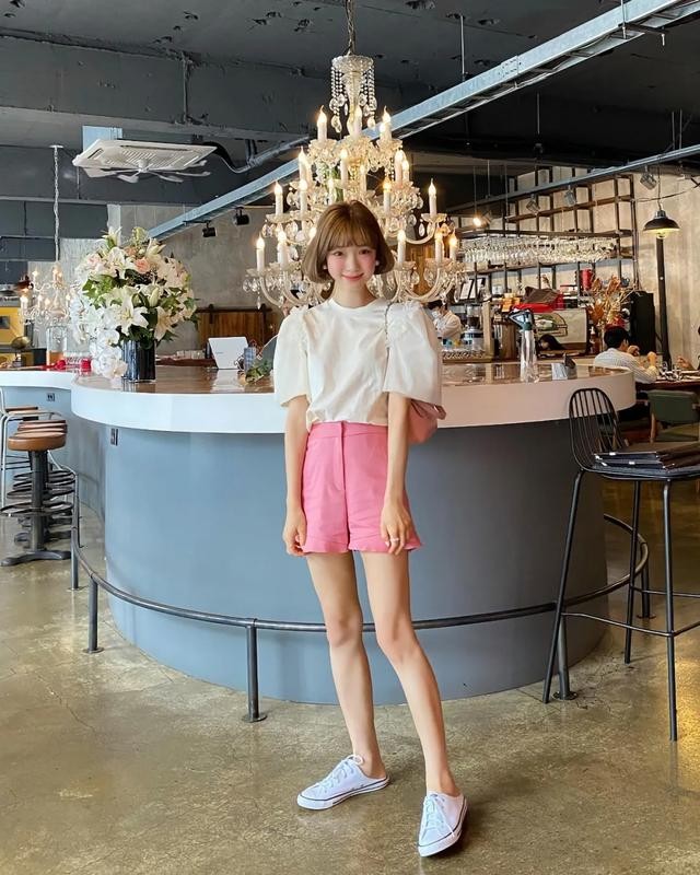 夏天小个子穿搭150显高,适合小个子穿的简约衣服穿搭