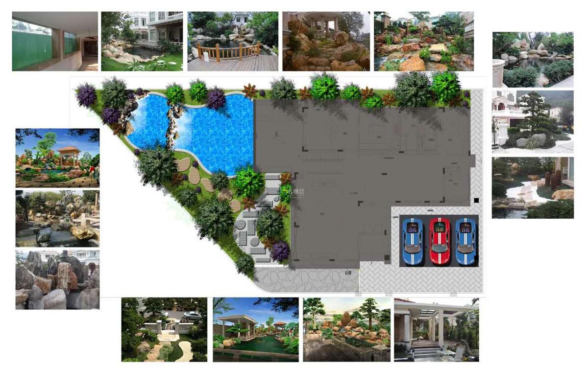 独栋120平别墅带庭院外观欣赏,500平别墅庭院花园视频