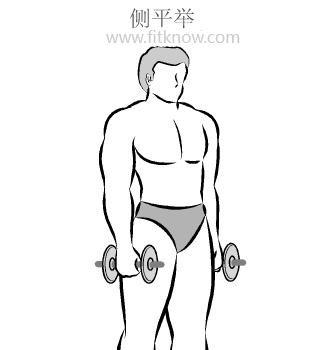 哑铃锻炼胸肌的最佳动作图解,哑铃锻炼手臂图解