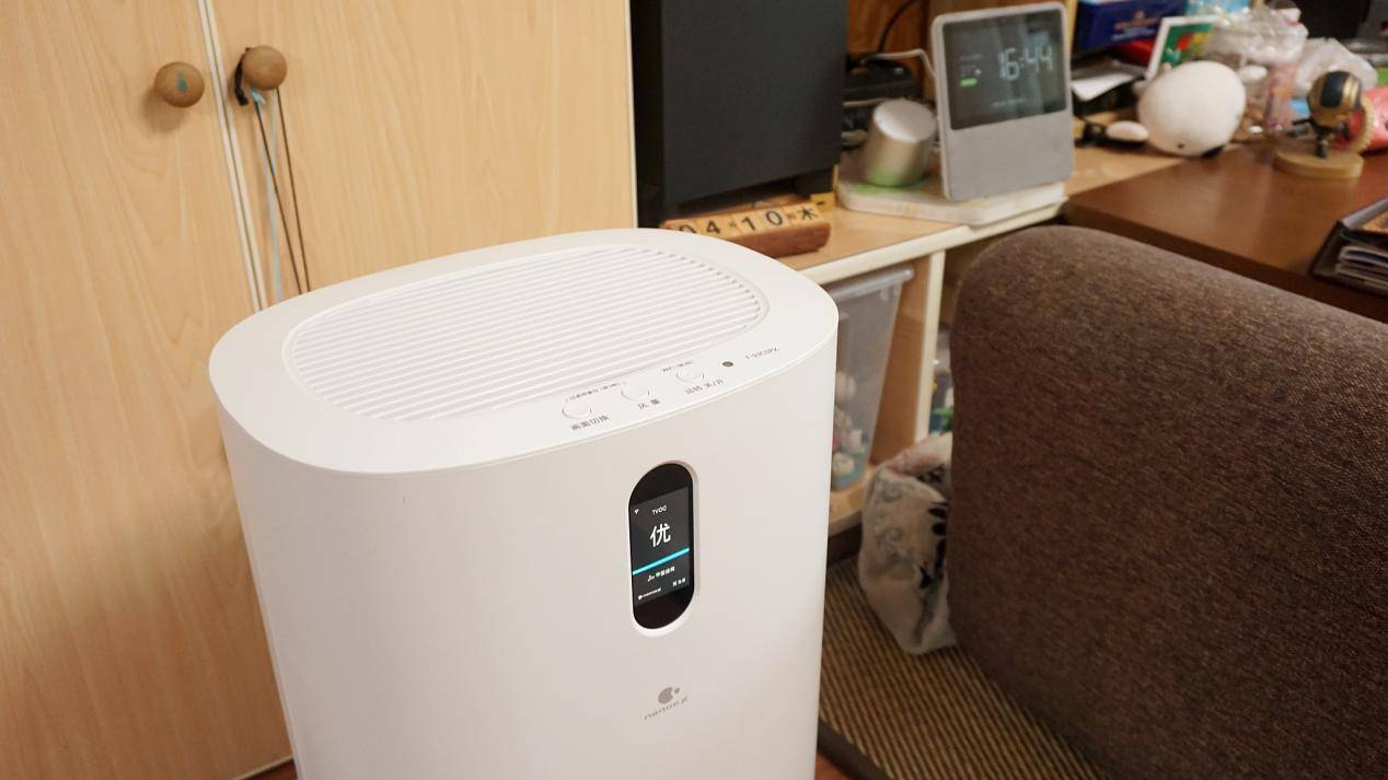 居家隔离必备电器,松下空气净化器f-93c0px评测