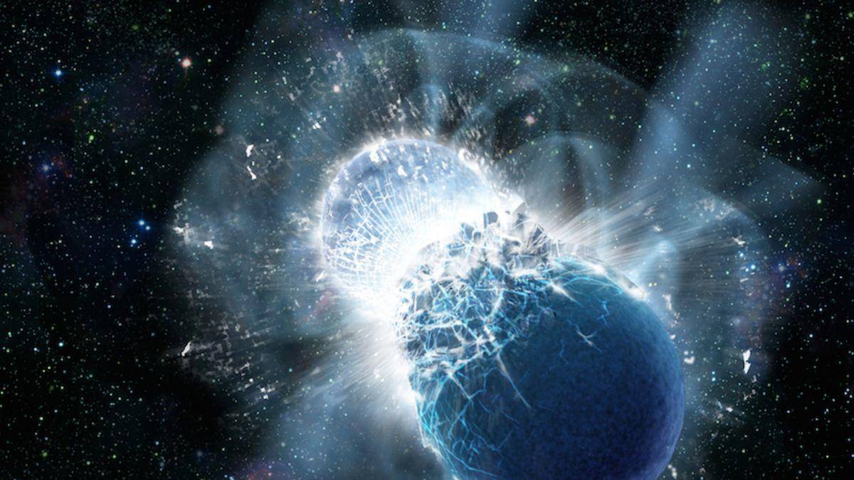 两个恒星碰撞会发生什么,两个恒星碰撞会怎样