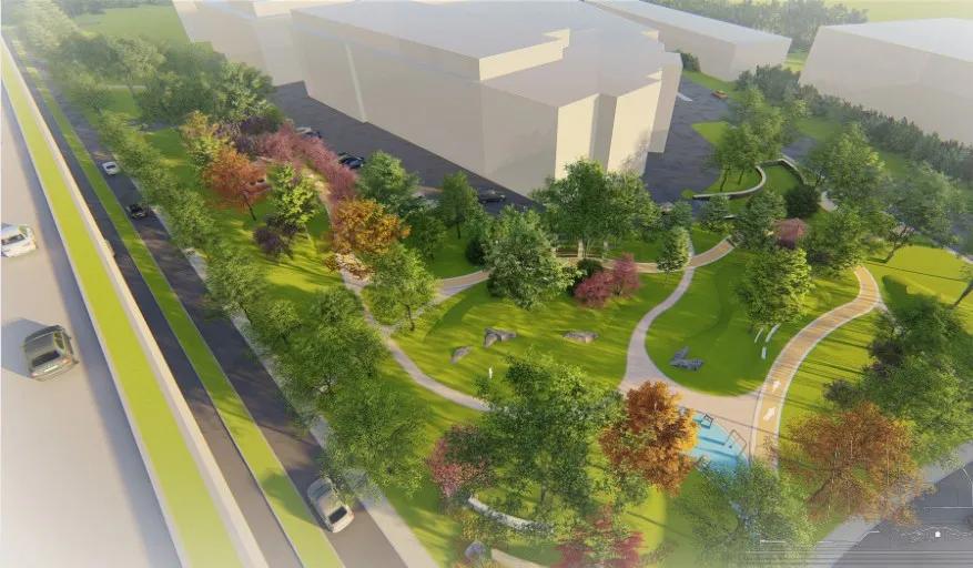 无锡即将拆迁的小游园,无锡新吴区运河规划体育公园