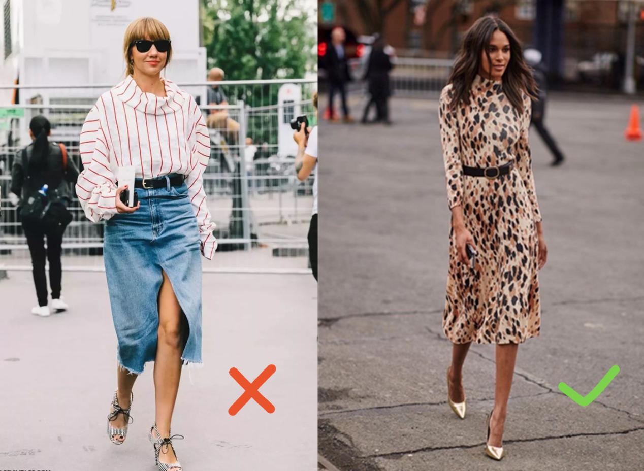 适合腰粗肚大穿衣搭配,腰粗肚子大怎么穿搭显瘦