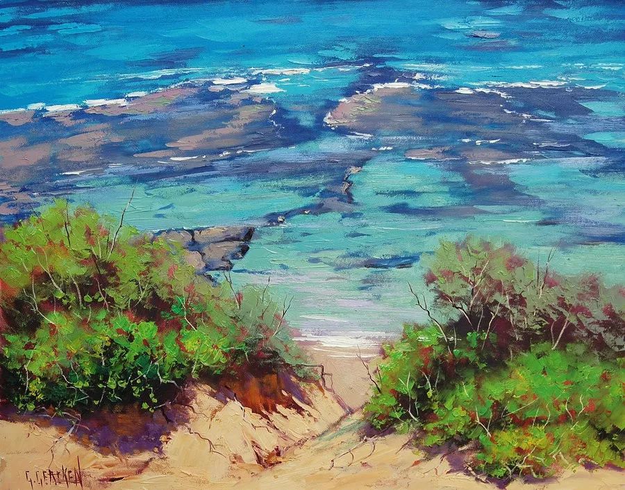 世界级风景大师的油画作品,世界著名油画大师的风景油画