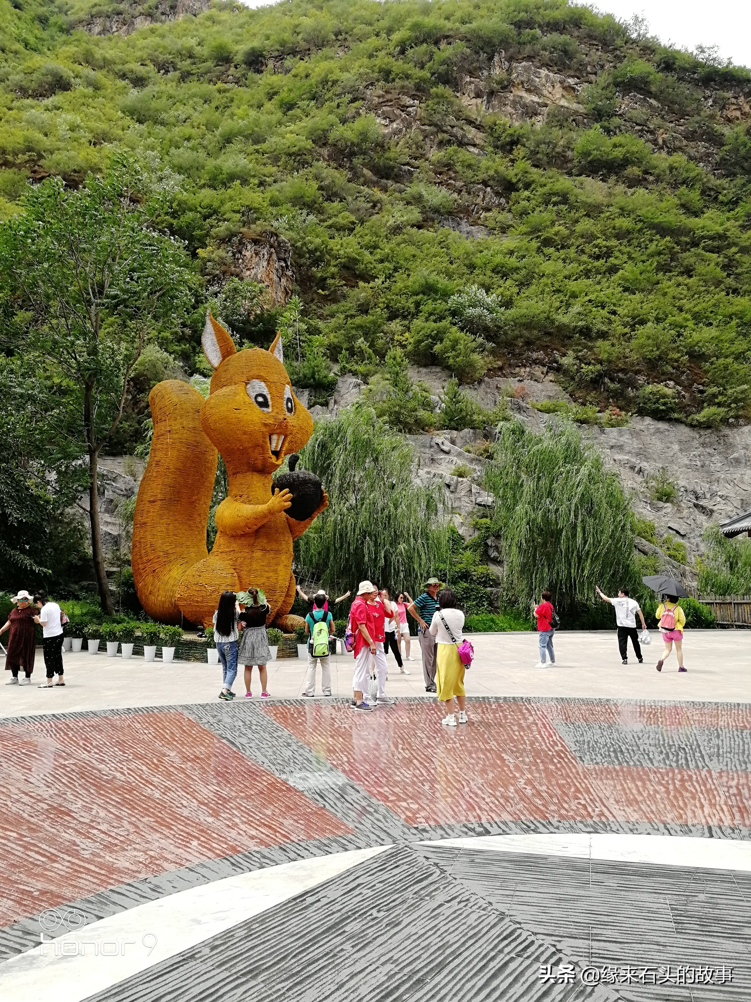 百里峡夏天景色,百里峡野外住宿