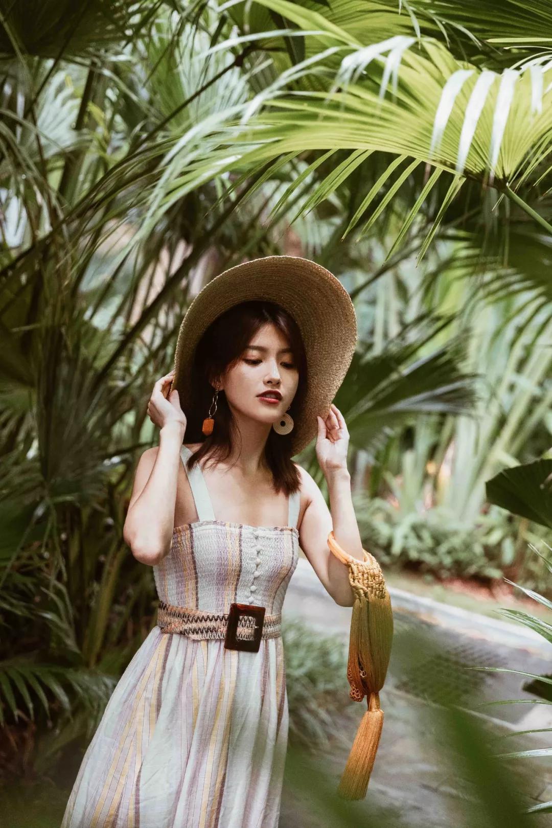 如何正确搭配显高又显瘦春游穿搭,一身非常时尚的穿搭既显高又显瘦