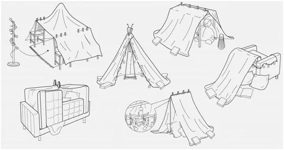 儿童家用帐篷怎么搭建,儿童房帐篷里面如何布置