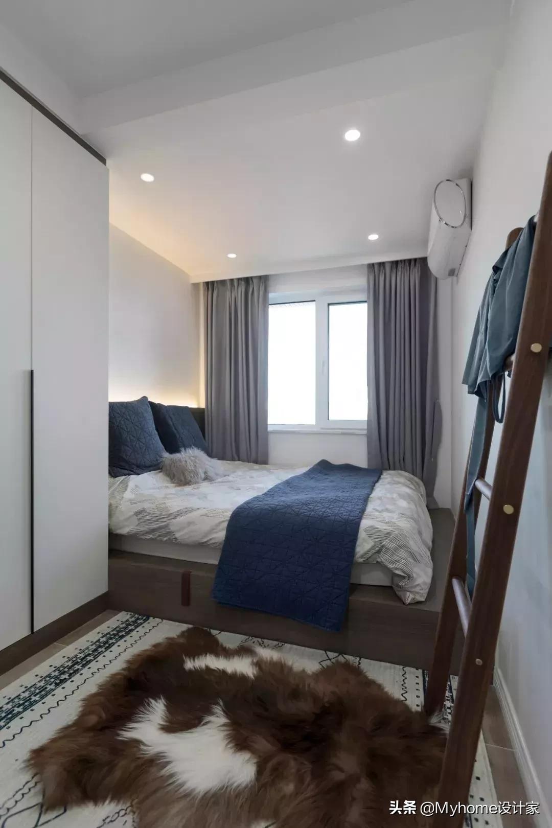 善用畸零地，北京68㎡扩容两房，猫柱让主子也疯狂！