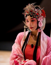 金星2015年的一次颁奖晚会,金星在达沃斯论坛获奖