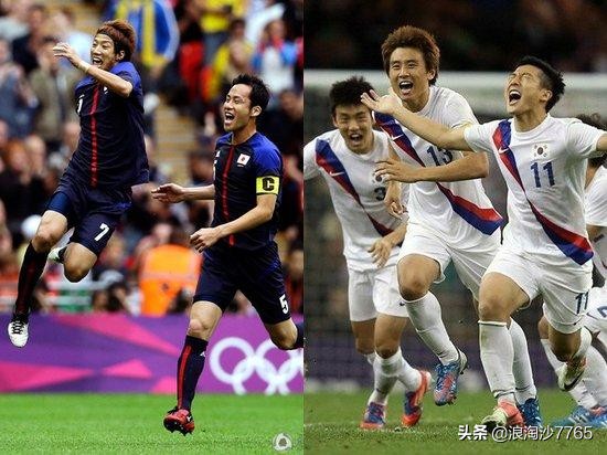 亚洲足球日本韩国交手记录,亚洲足球的进步