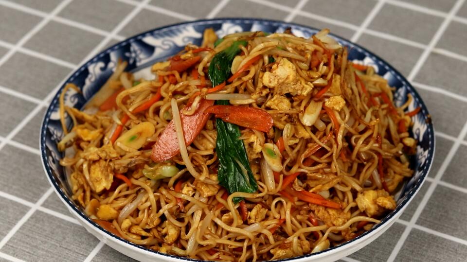 炒面不要火腿肠,炒面不要蛋不要火腿怎么做