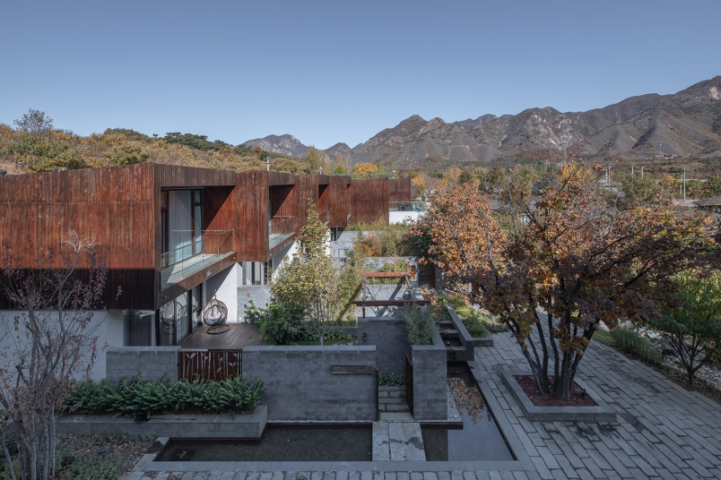 峨眉山民宿设计策划图,天津不知山乡宿