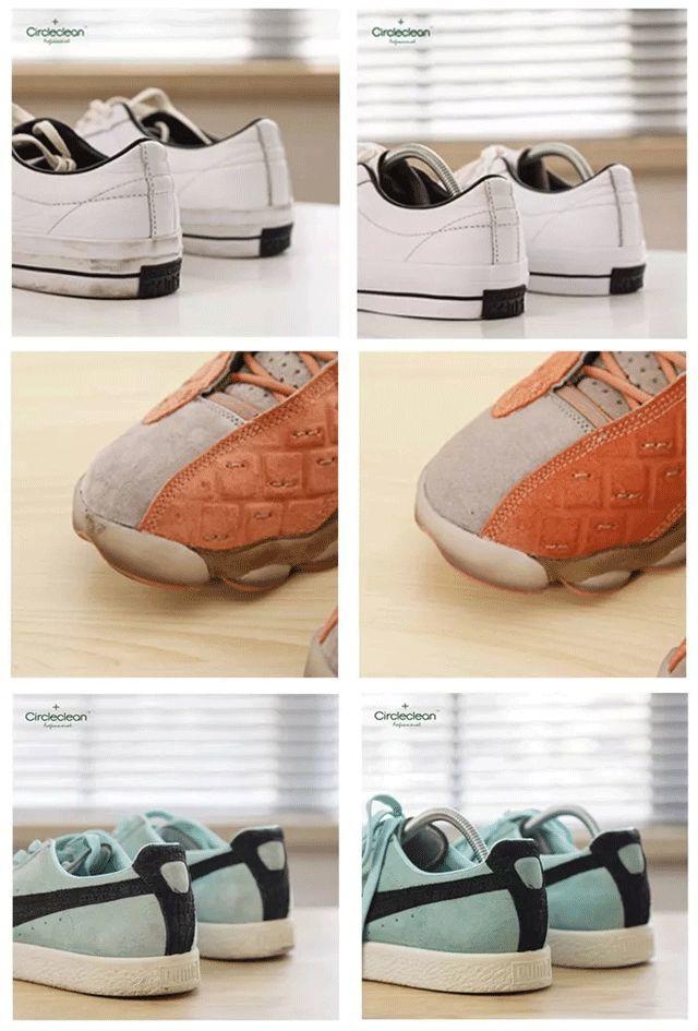 白球鞋说脏就脏？一块橡皮擦，一擦即净，无需水洗