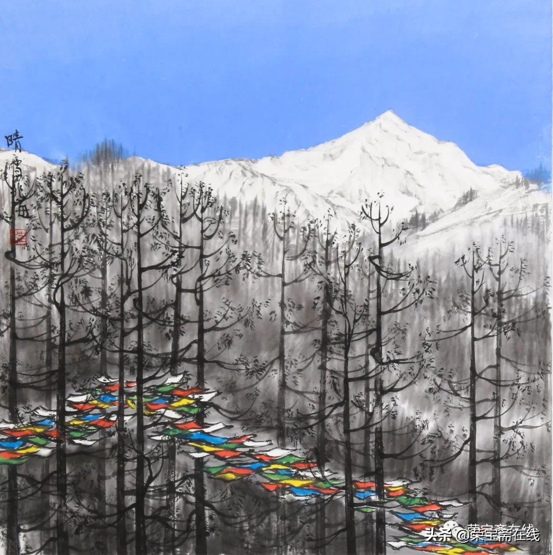 静、净、敬、境｜桂兆海绘画札记