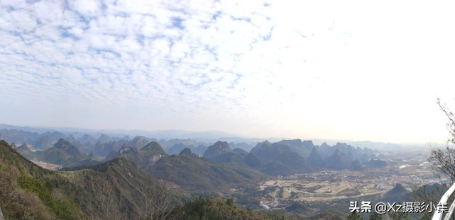 桂林尧山顶风景,桂林尧山最高观景台