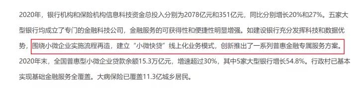 郭树清提到的建行“小微快贷”为什么会成功？