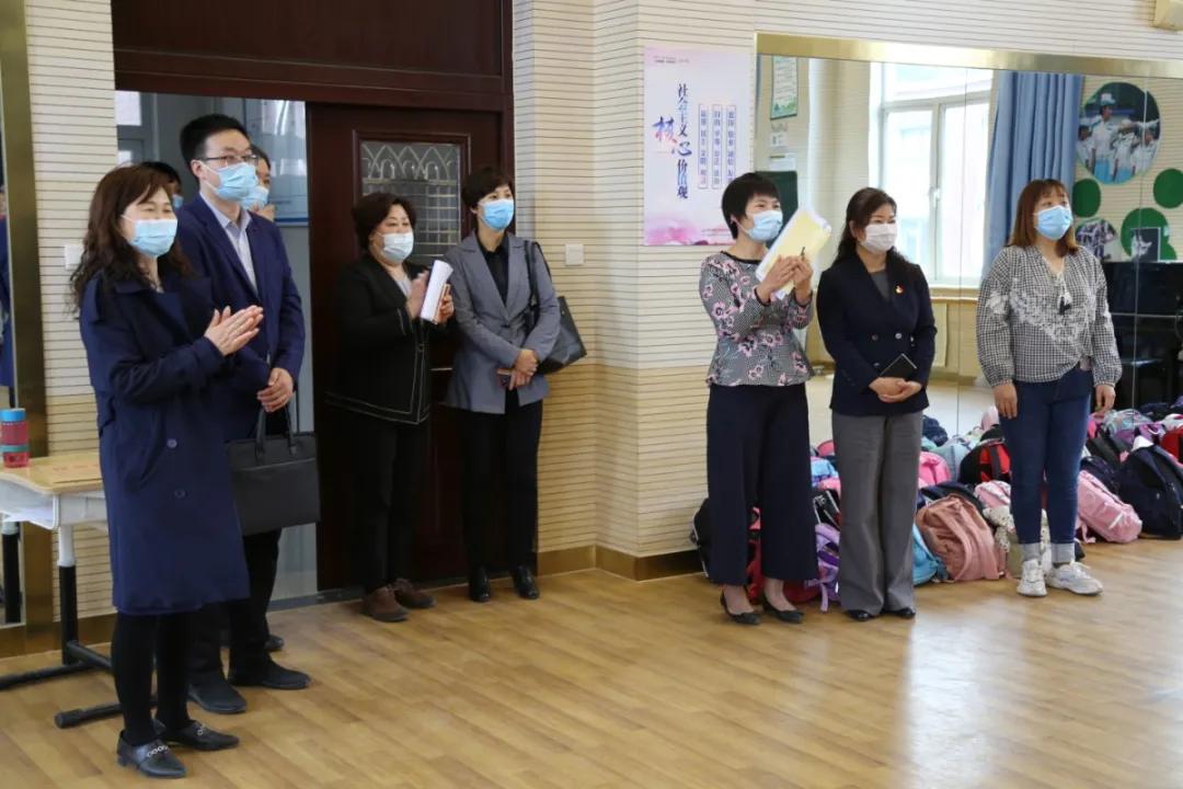 北京教育局领导深入学校,北京市石景山区古城第二小学分校