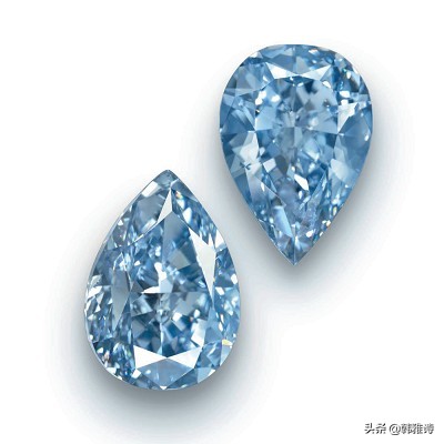 Christies纽约珠宝春拍：3.06ct和2.61ct水滴蓝钻，成交价过亿