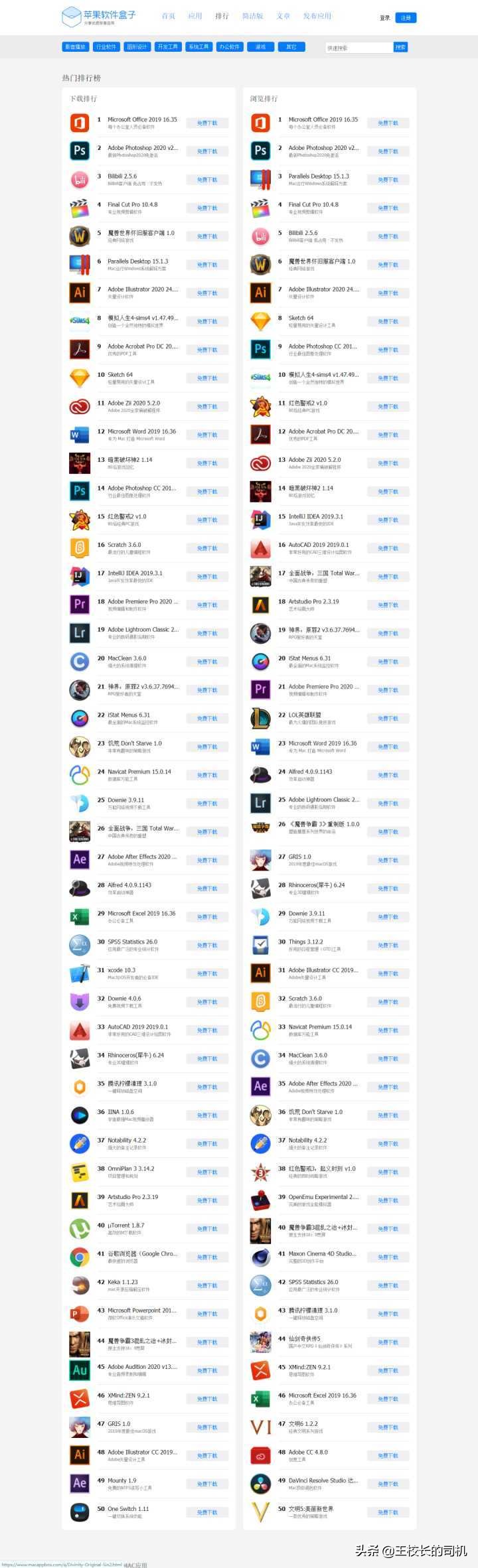 实用（白嫖）网站推荐，不可错过的网站，各个身怀本领