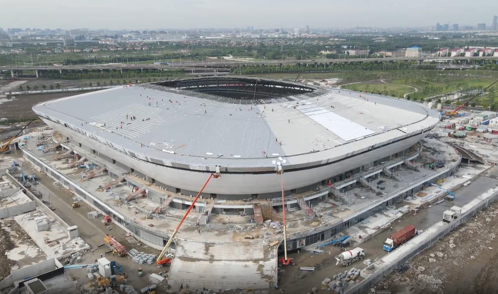 上海上港新主场图,上海上港新主场世界级