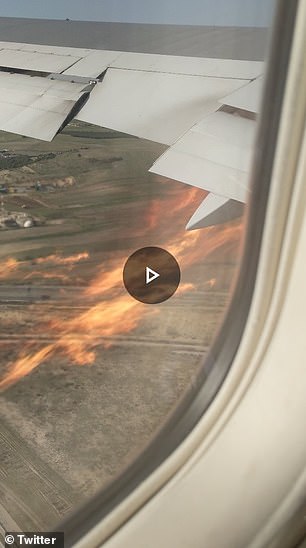 飞机轮胎爆炸紧急迫降,轮胎充气爆炸飞上天5秒落地