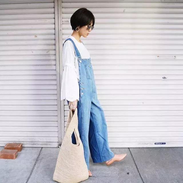 最时髦的孕妇穿搭,日本妈妈精致穿搭