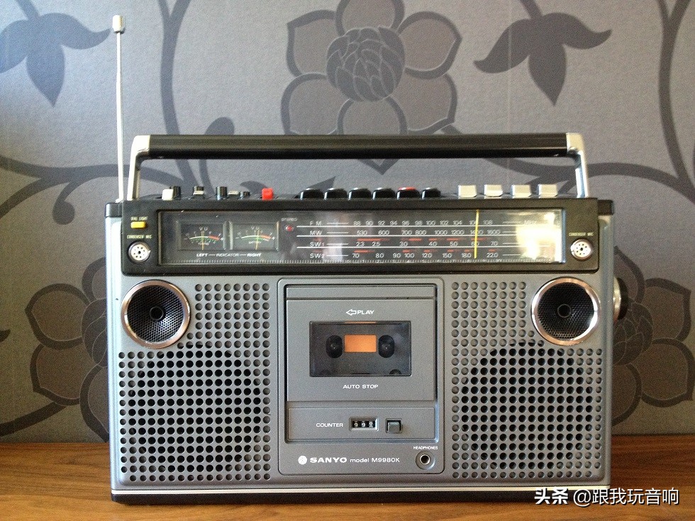 80年代经典日本三洋m4500k收录机,三洋m-1119磁带机