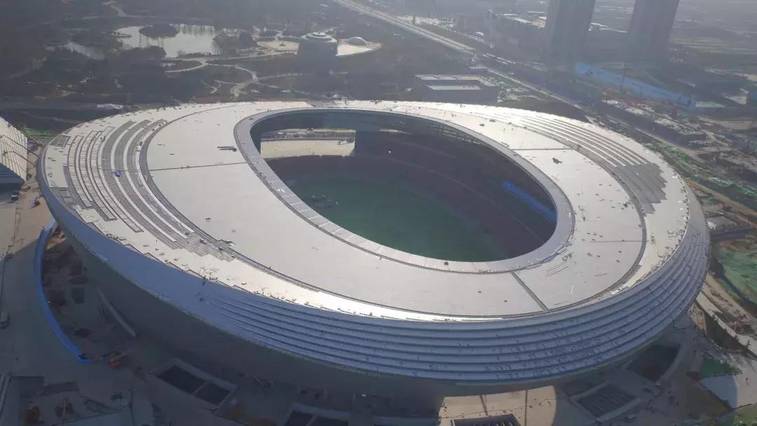 郑州市中原区奥林匹克体育馆,郑州奥林匹克体育中心外观