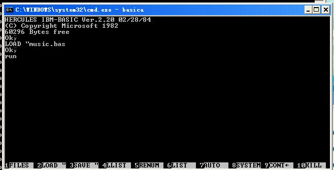 IBM-PCBASICA是不是学生时代学习的最老的程序？