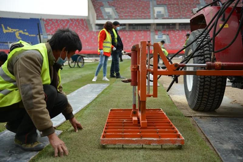 渭南新修的足球场,渭南建设专业足球场