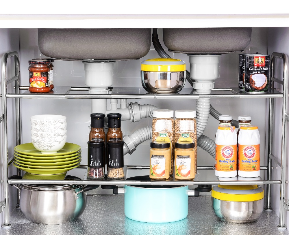 还在为清理厨房发愁吗,厨房收纳微波炉置物架落地多层