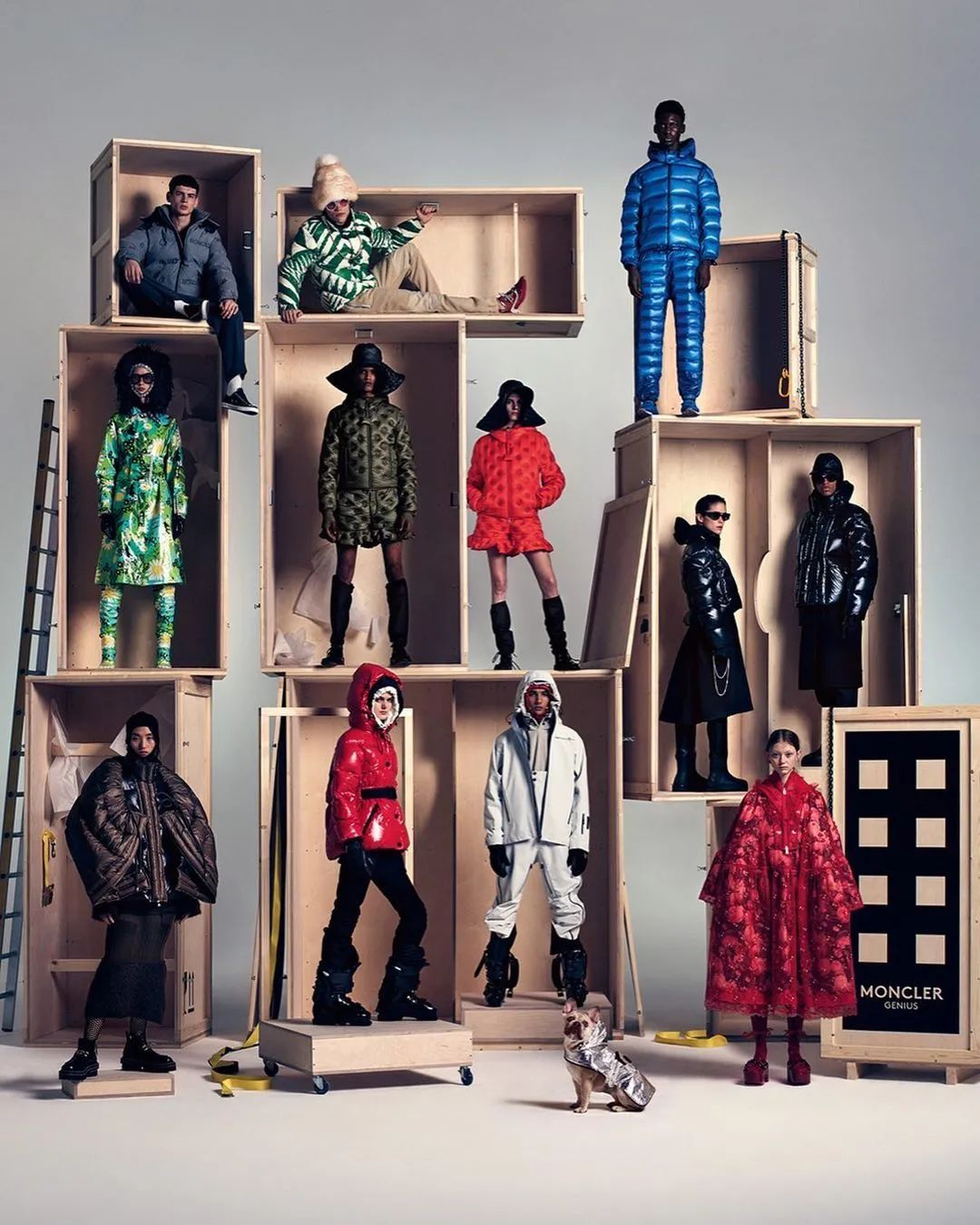 羽绒服种草清单图片大全,冬天的c位50件羽绒服种草清单来了