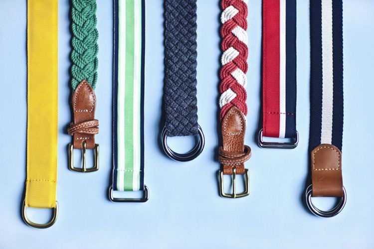 男士腰带的选择方法图片,腰带的系法男生休闲单环