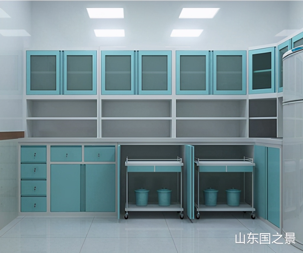 医院定制柜子效果图,医院柜子布局设计效果图大全